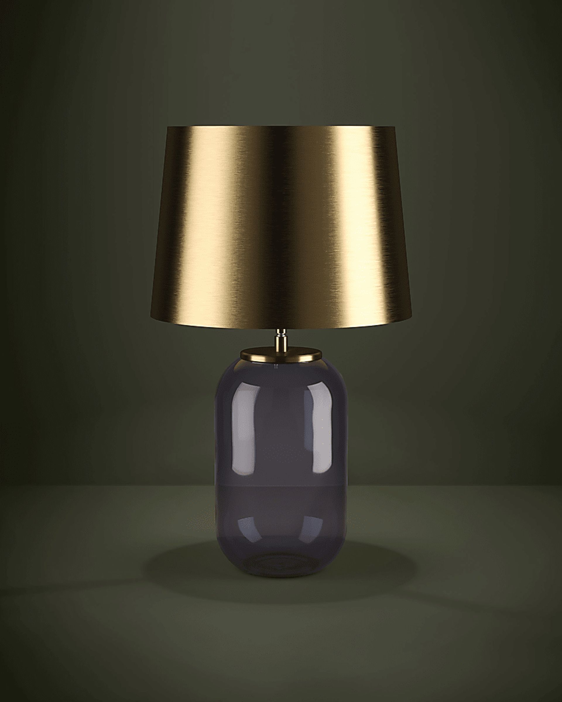 Mclean Road Purple Lamp - Image 3