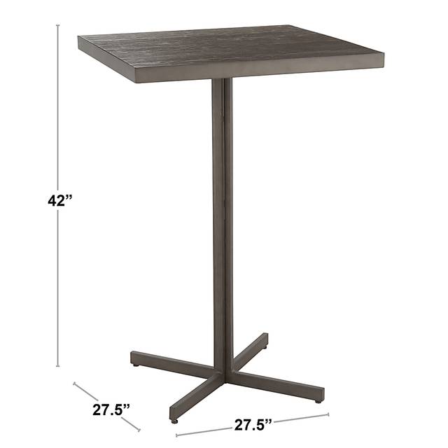 Mclynn Espresso Pub Table - Thumbnail - Image 12