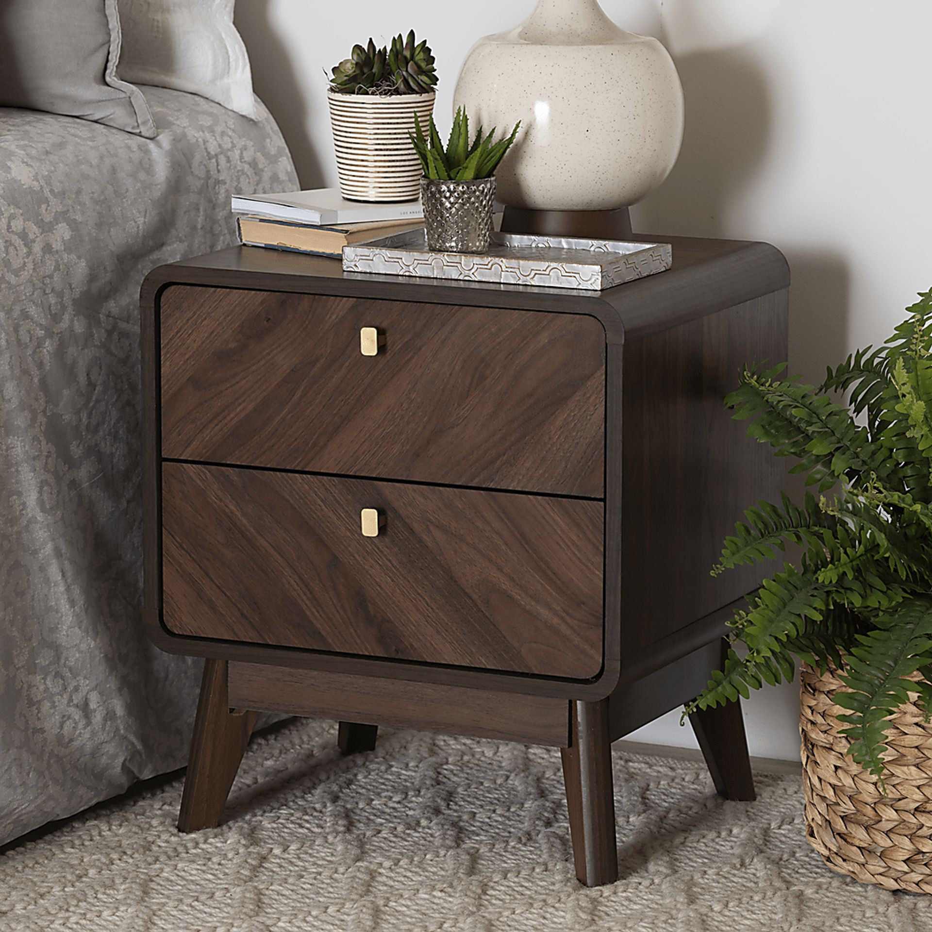 Mcternan Brown Nightstand - Image 2