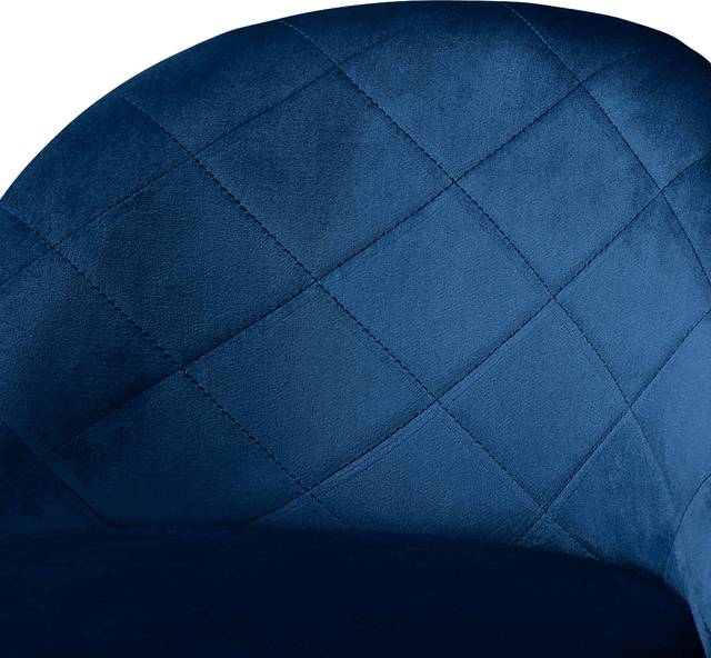 McVey Blue Bar Stool, Set of 4 - Thumbnail - Image 3