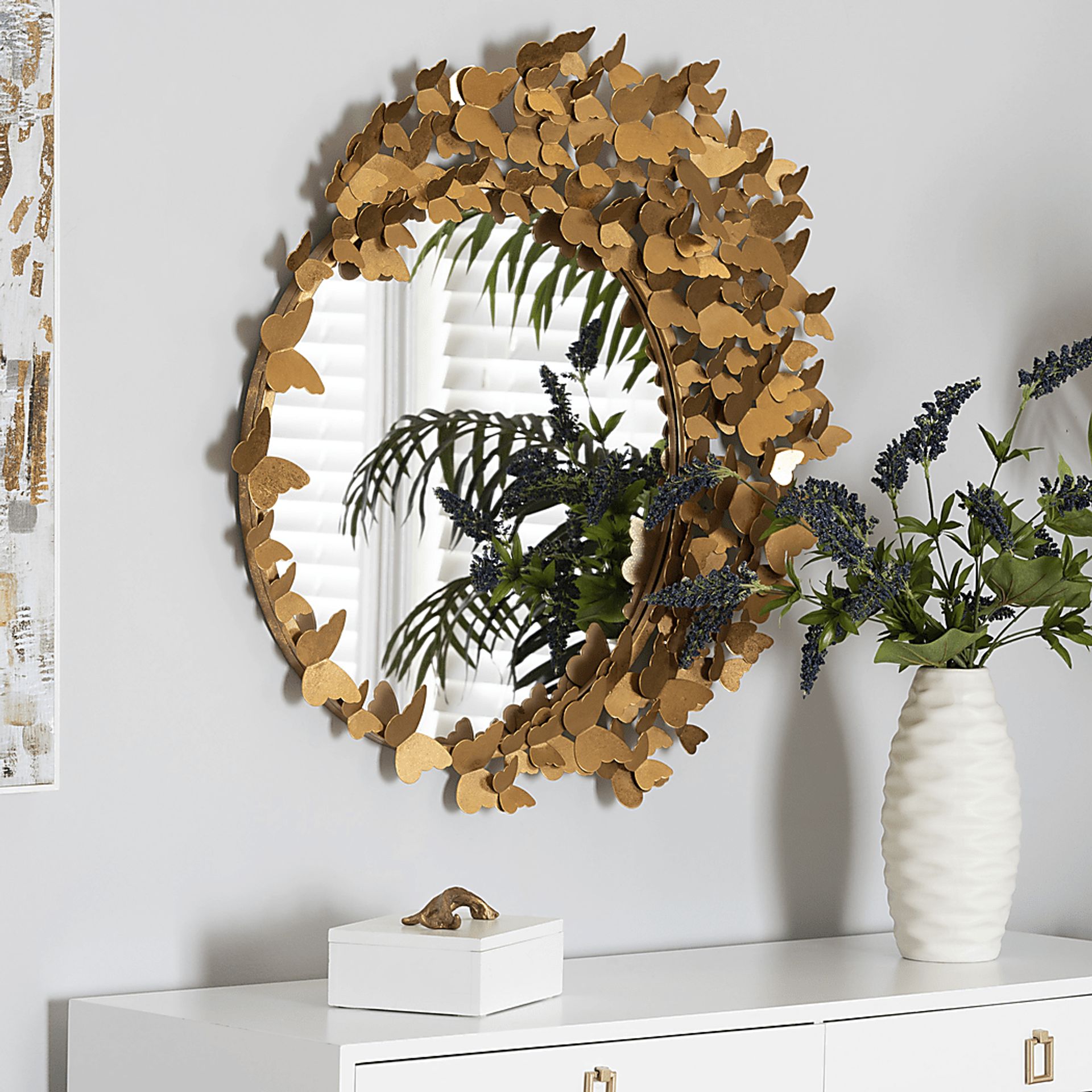Meacham Gold Mirror - Image 2