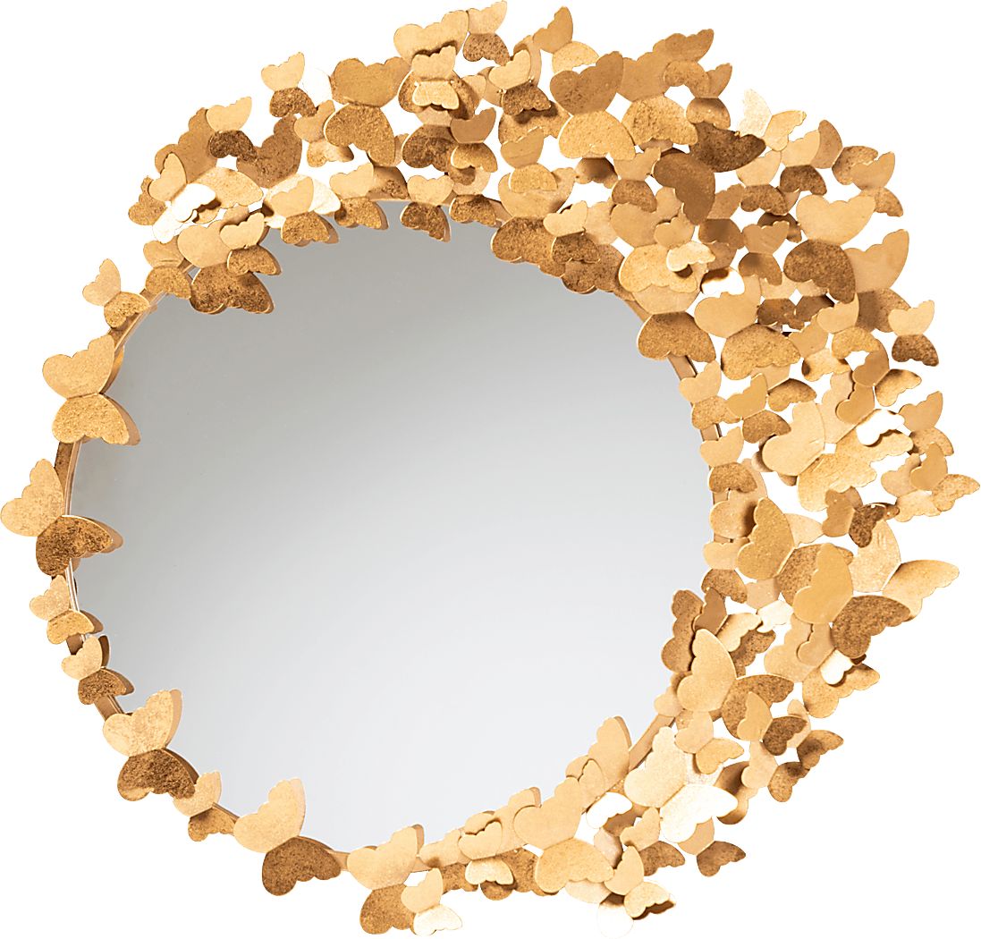 Meacham Gold Mirror