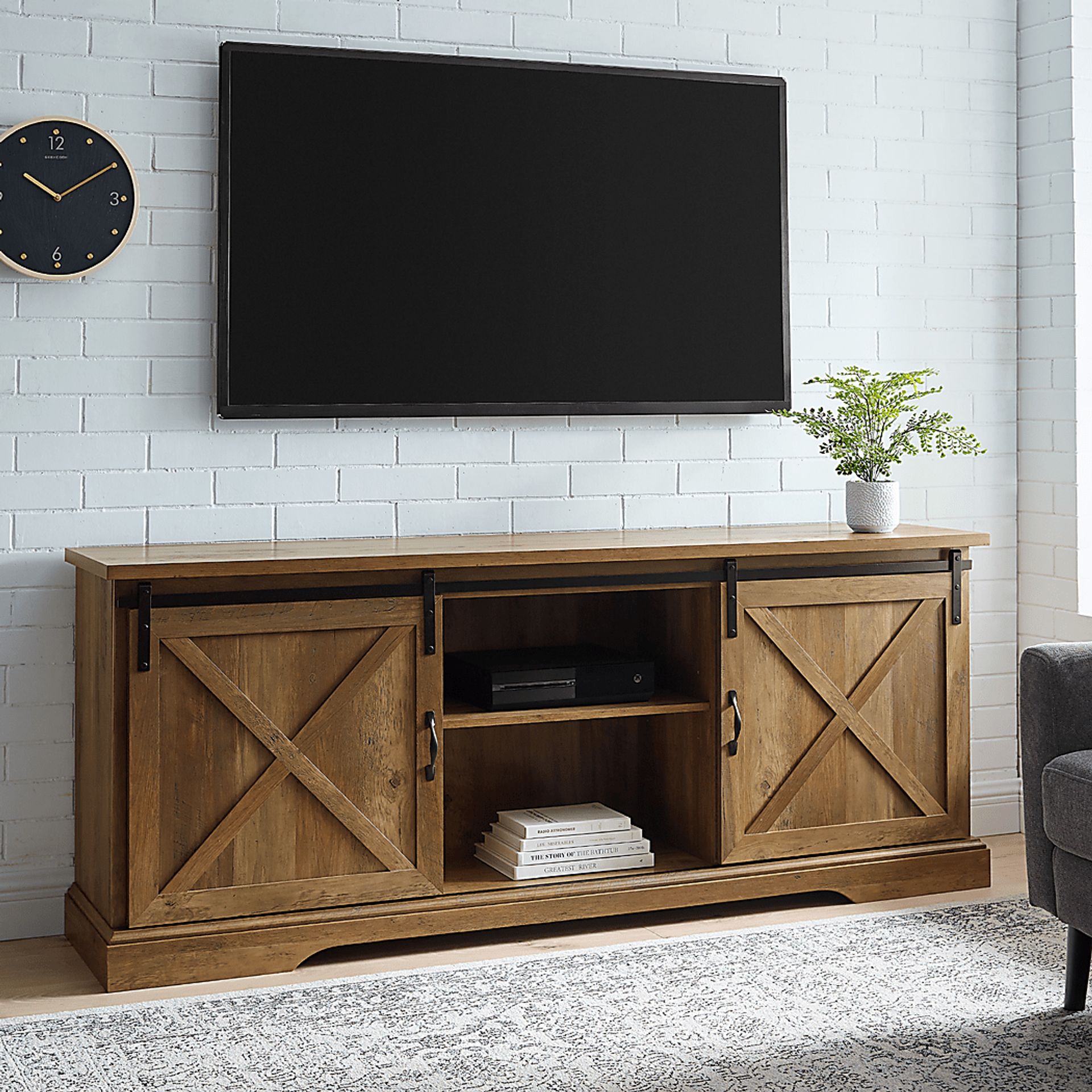 Meador Brown 70 in. Console - Image 4
