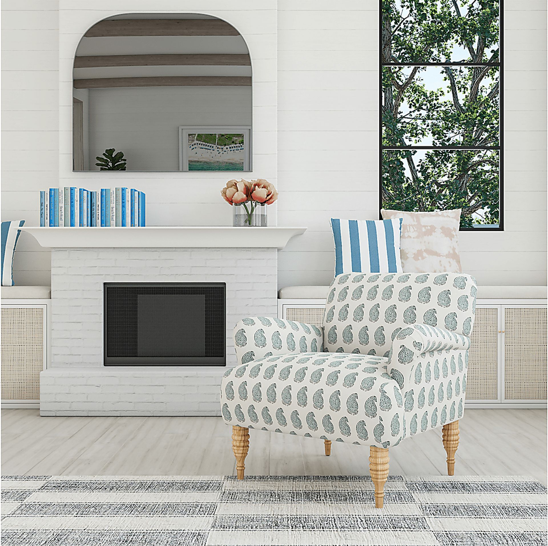 Meadow Breeze Sage Accent Chair - Image 7