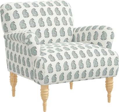 Meadow Breeze Sage Accent Chair