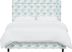 Meadow Breeze Sage King Upholstered Bed