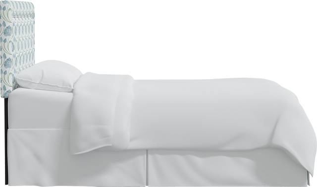 Meadow Breeze Sage Queen Upholstered Headboard - Thumbnail - Image 3