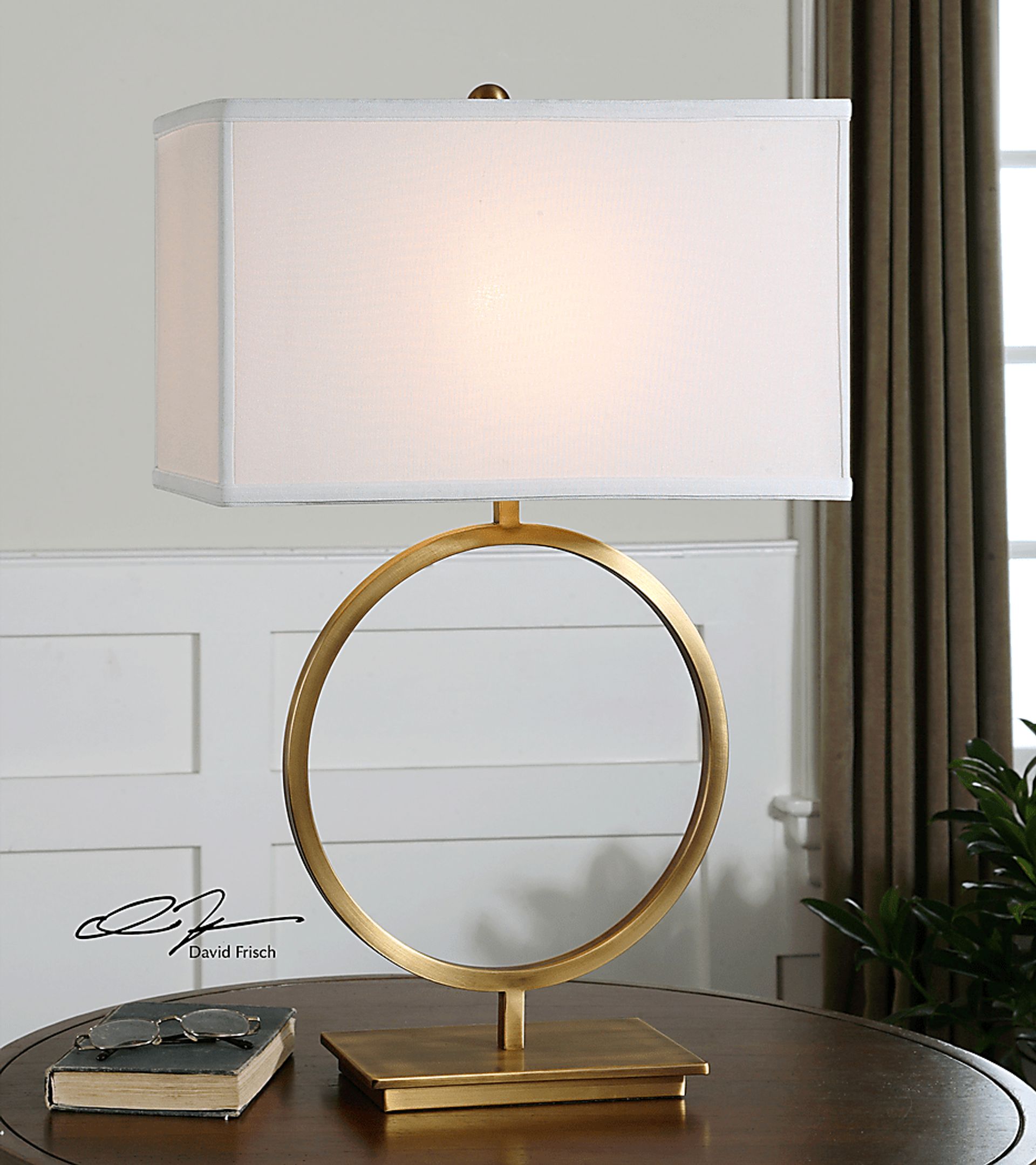 Meadow Canyon Brass Lamp - Image 2