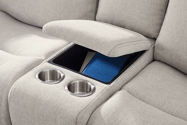 Meadow Park Cement 7 Pc Dual Power Reclining Living Room - Thumbnail - Image 12