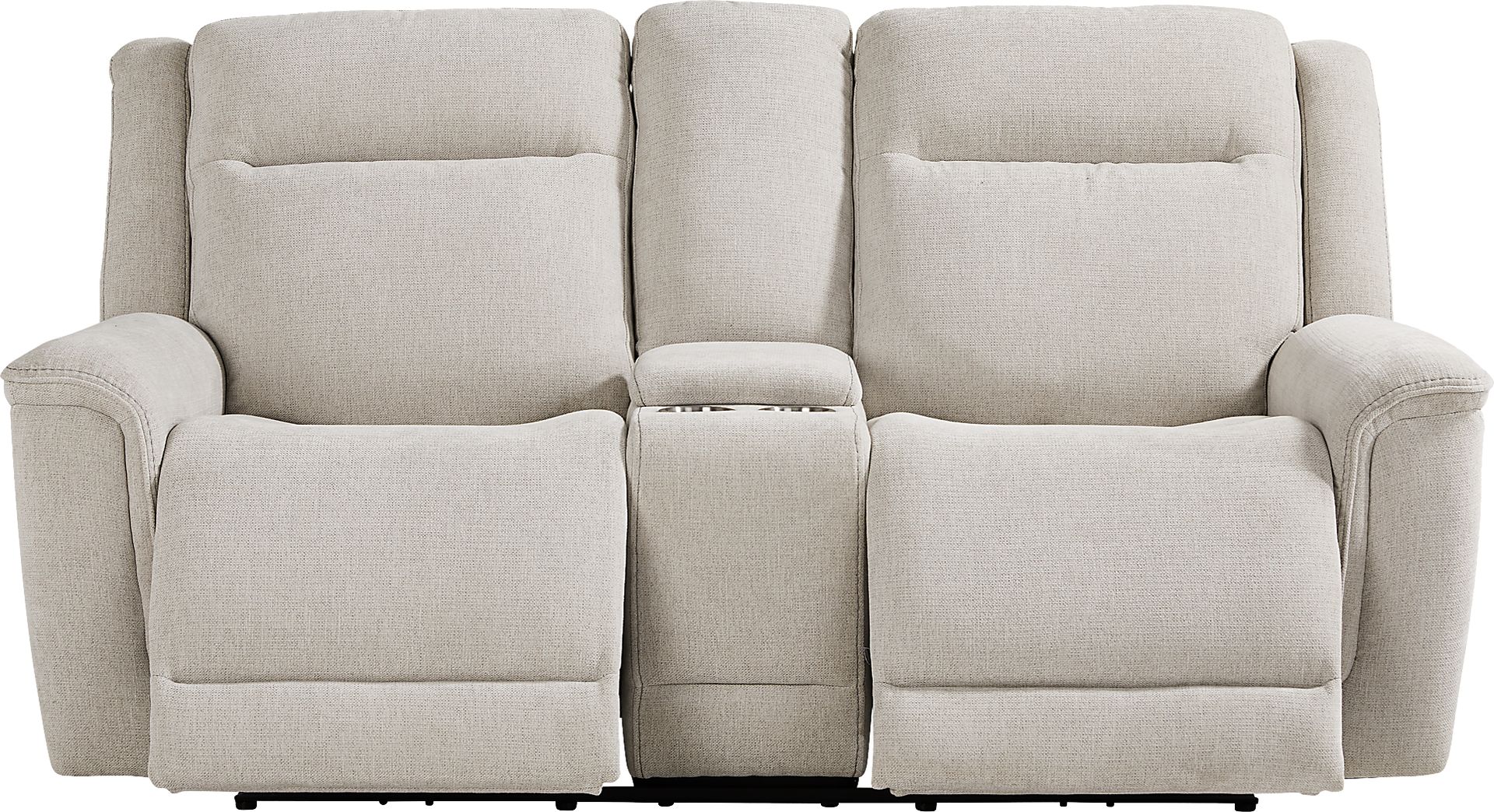 Meadow Park Cement 7 Pc Dual Power Reclining Living Room - Image 10