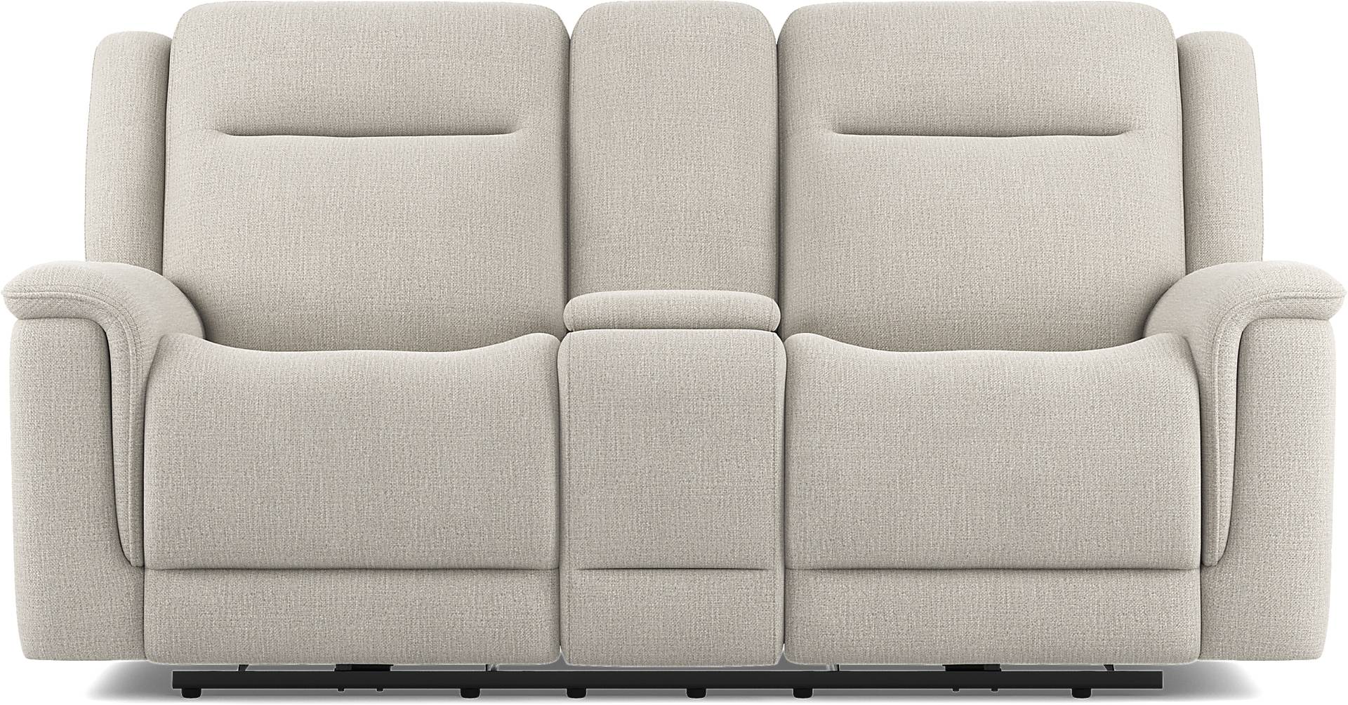 dual power console loveseat