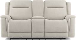 dual power console loveseat