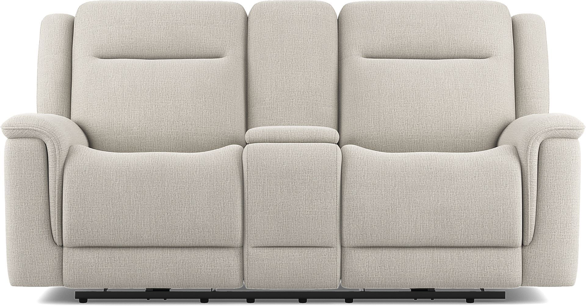 Meadow Park Cement 6 Pc Dual Power Reclining Living Room - Image 10