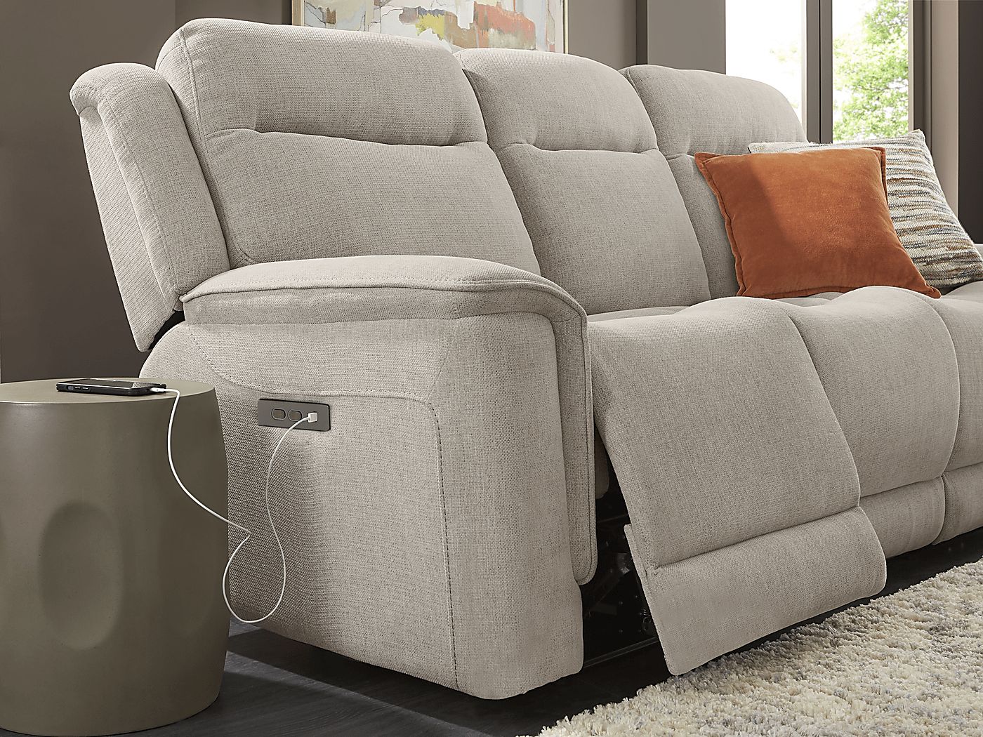 Meadow Park Reclining Sofa - Thumbnail 5