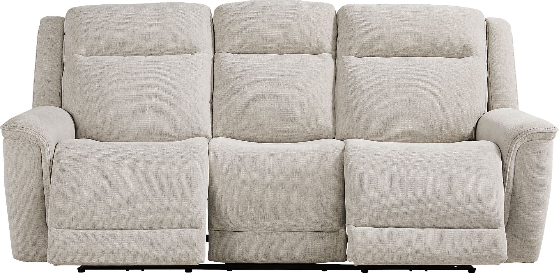 Meadow Park Cement 7 Pc Dual Power Reclining Living Room - Image 2