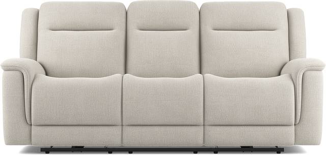 Meadow Park Cement 5 Pc Living Room with Dual Power Reclining Sofa - Thumbnail - Image 2