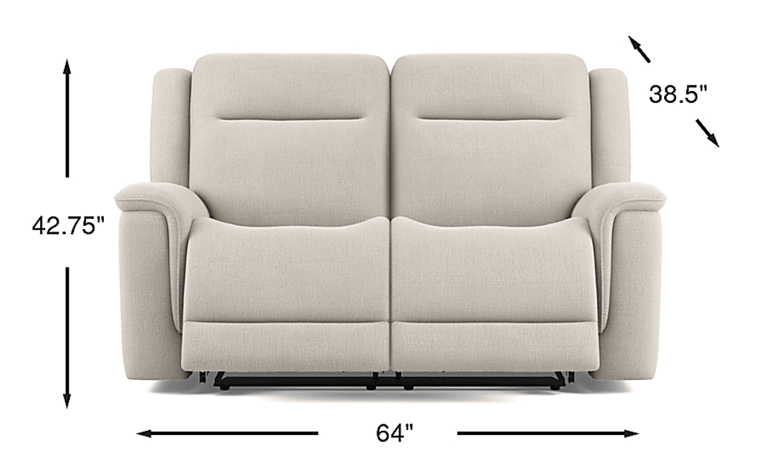 Meadow Park Non-Power Reclining Loveseat