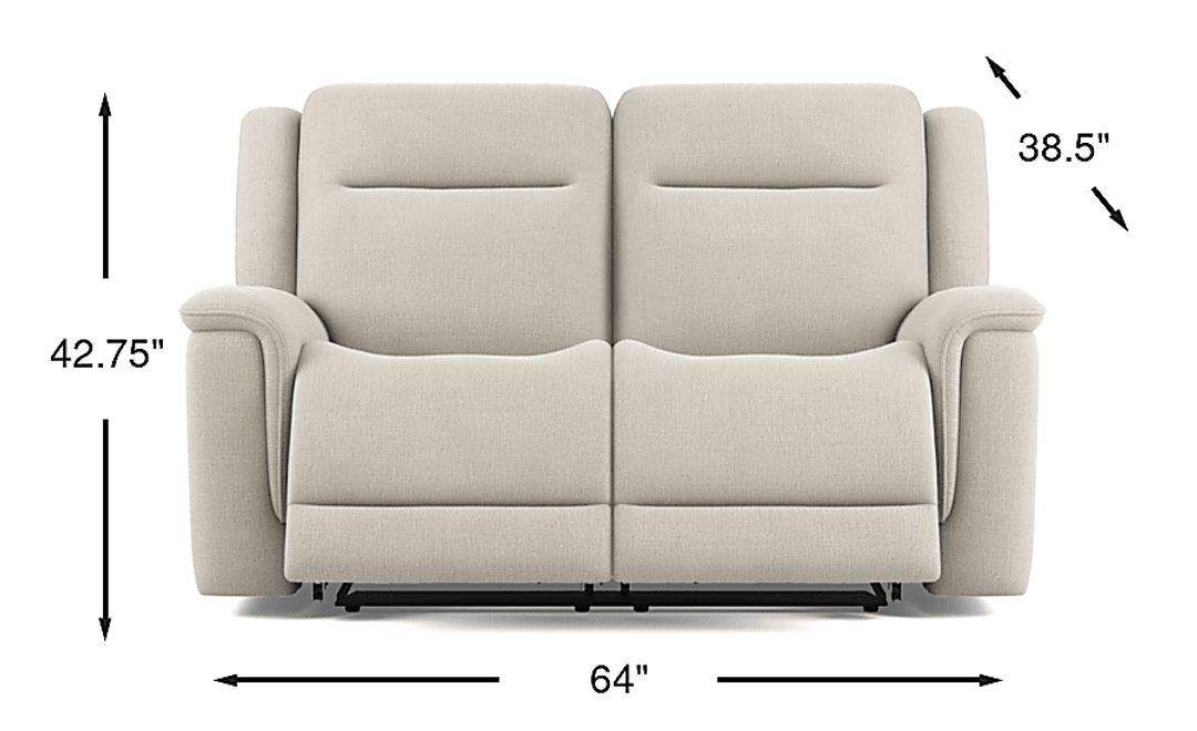 Meadow Park Non-Power Reclining Loveseat