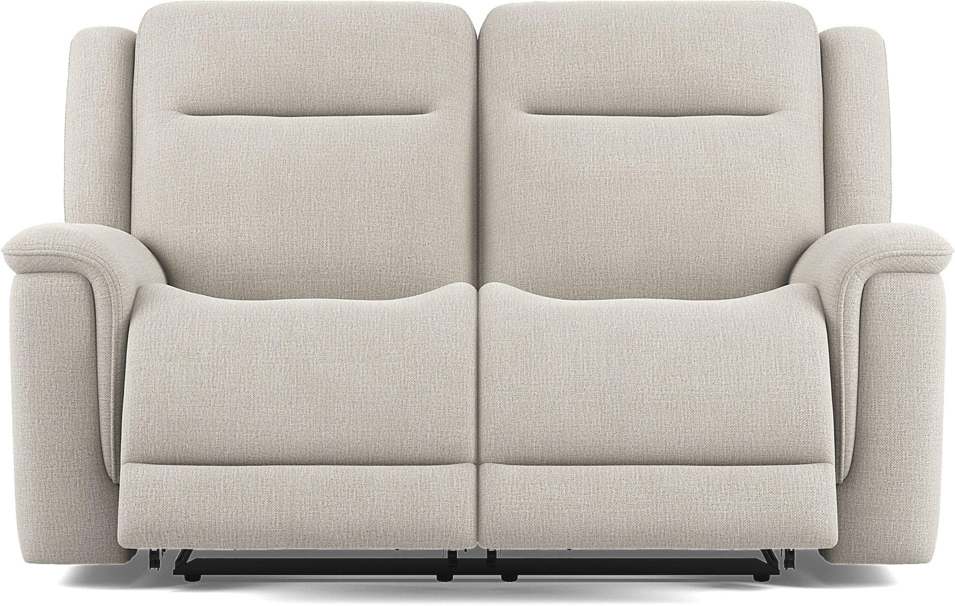 Meadow Park Cement 5 Pc Living Room with Dual Power Reclining Sofa - Image 10