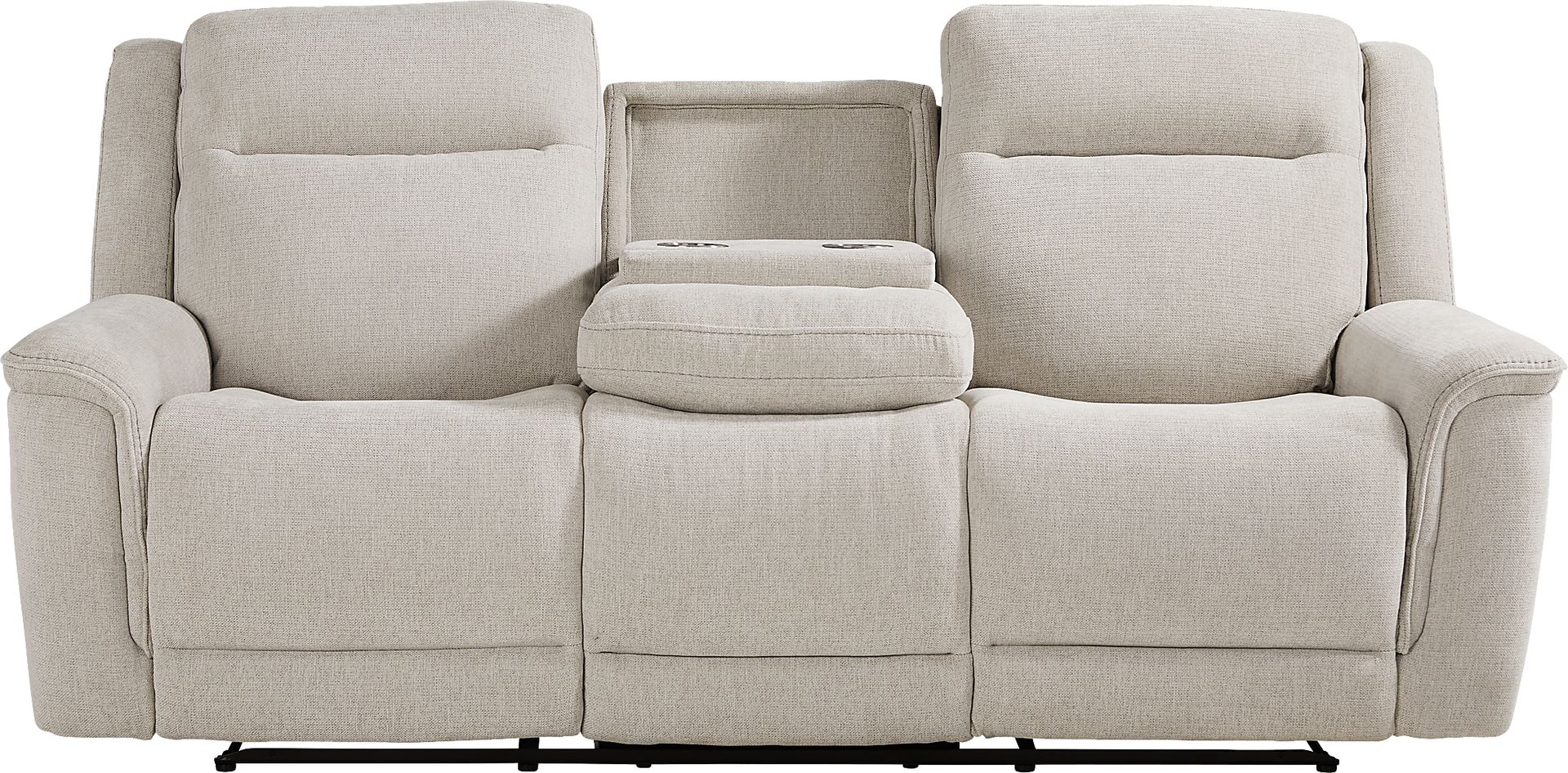 Meadow Park Cement 7 Pc Reclining Living Room - Image 5