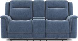 dual power console loveseat