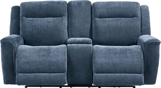 Meadow Park Cobalt 5 Pc Dual Power Reclining Living Room - Thumbnail - Image 9