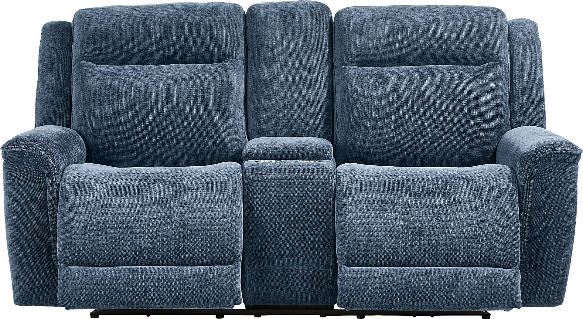 Meadow Park Cobalt 5 Pc Dual Power Reclining Living Room - Image 9