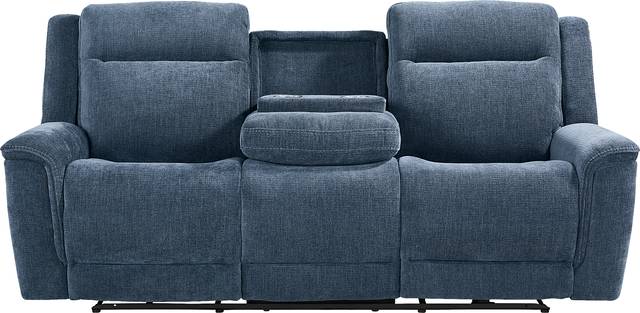 Meadow Park Cobalt 5 Pc Dual Power Reclining Living Room - Thumbnail - Image 4