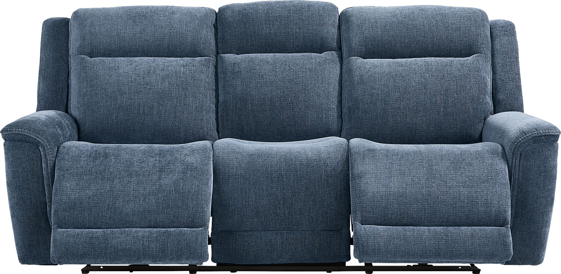 Meadow Park Cobalt 5 Pc Dual Power Reclining Living Room - Image 2