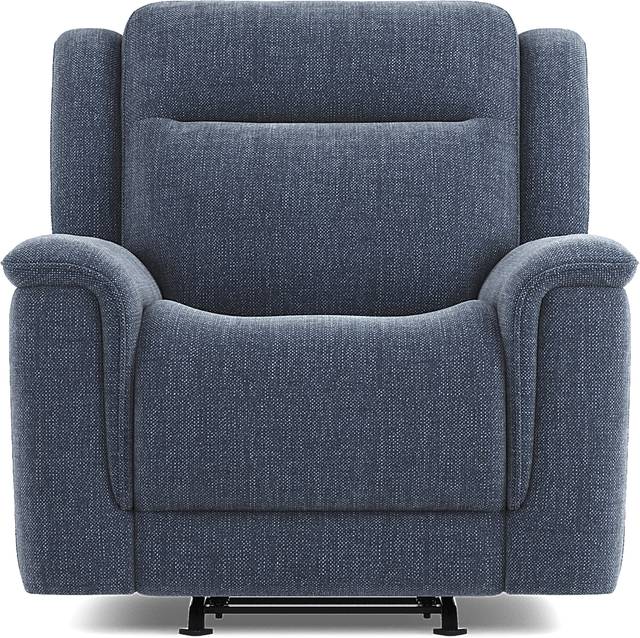 Meadow Park Cobalt Glider Recliner - Thumbnail - Image 2