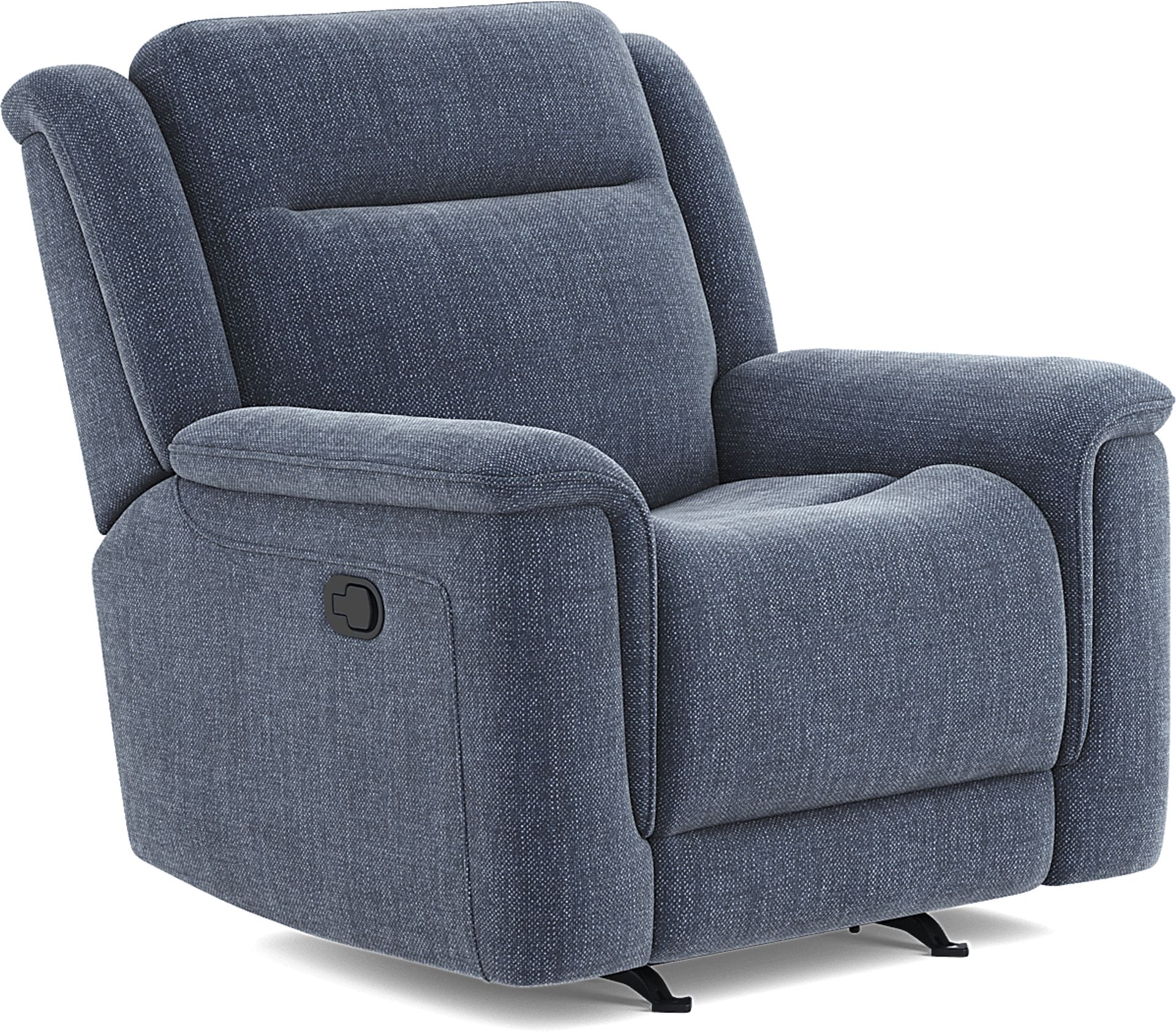 Meadow Park Cobalt Glider Recliner - Image 3