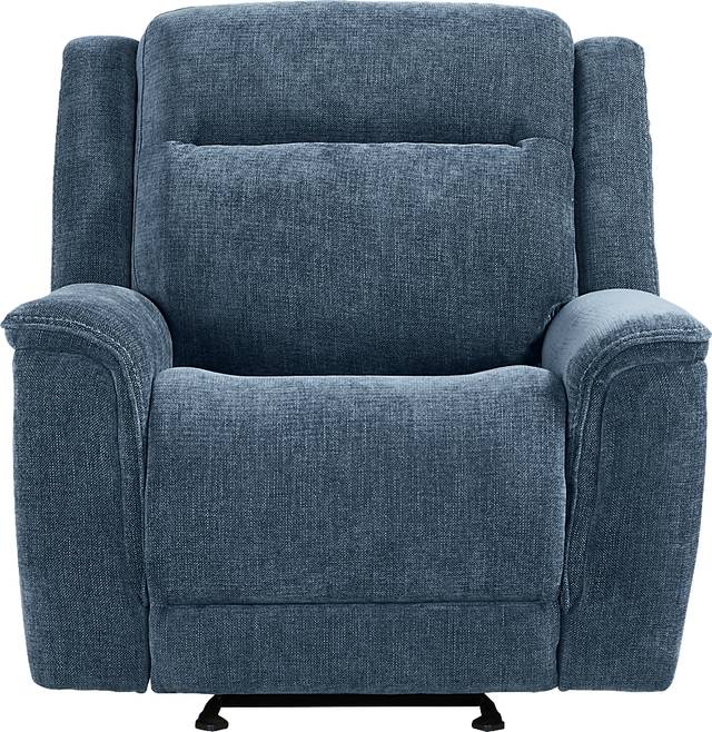 Meadow Park Cobalt 3 Pc Reclining Living Room with Dual Power Reclining Sofa - Thumbnail - Image 12