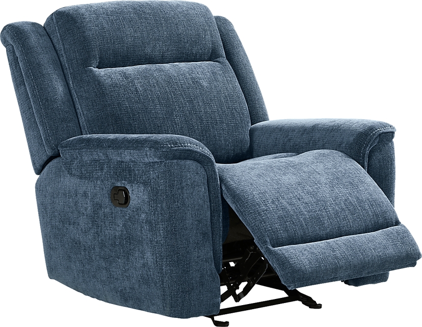 Meadow Park Cobalt Glider Recliner
