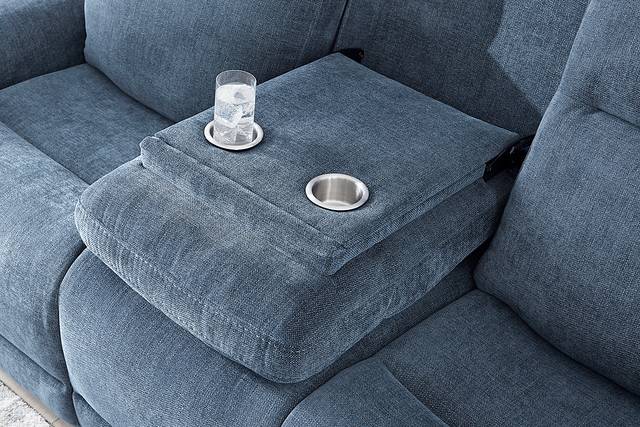 Meadow Park Cobalt 8 Pc Reclining Living Room - Thumbnail - Image 7