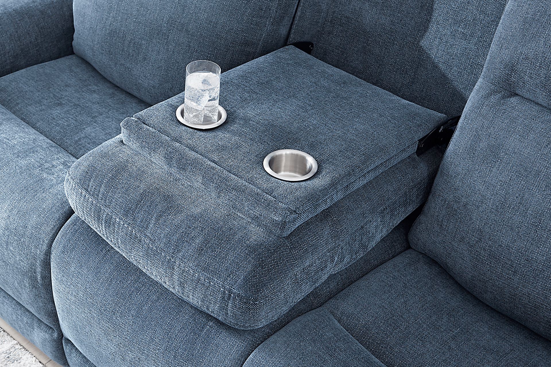 Meadow Park Cobalt 8 Pc Reclining Living Room - Image 7