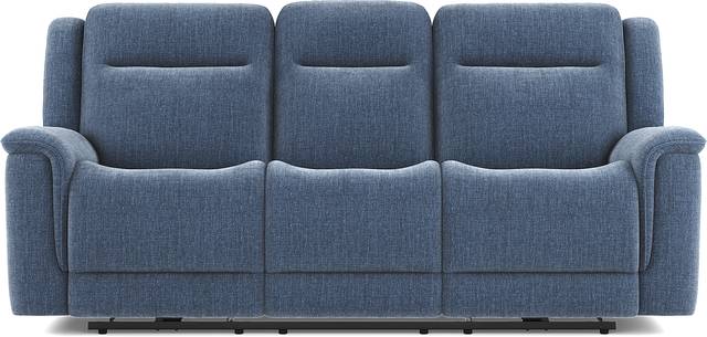 Meadow Park Cobalt Reclining Sofa - Thumbnail - Image 1