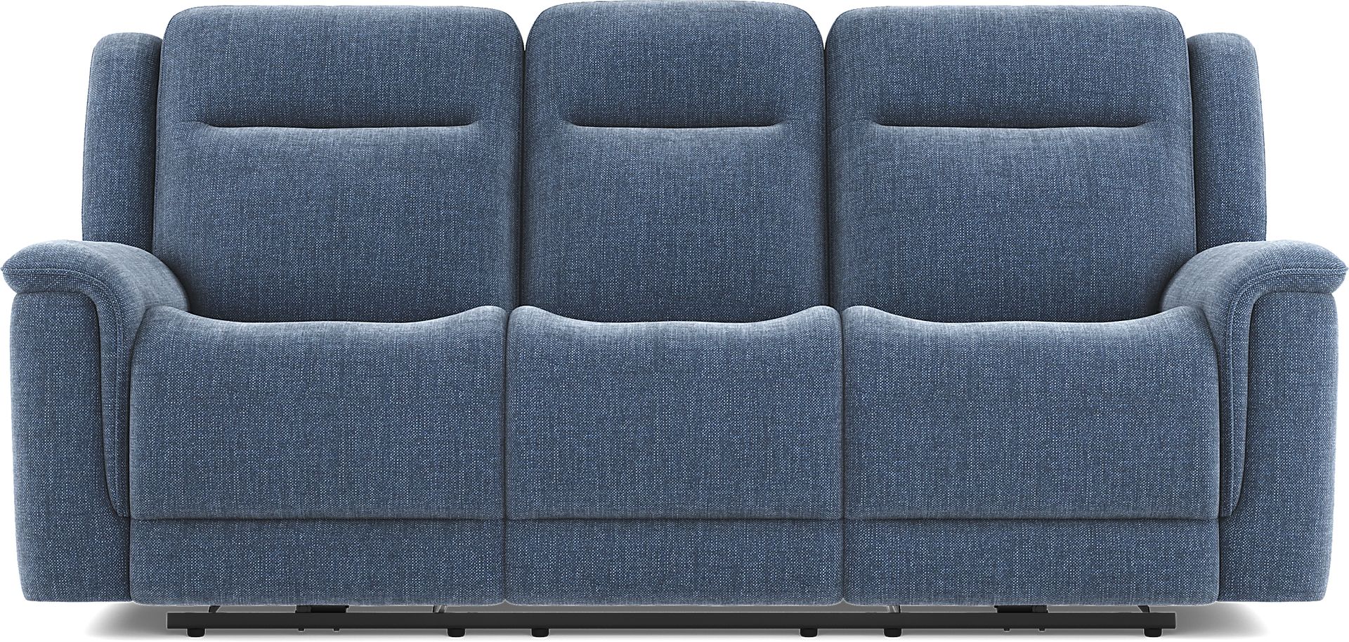 Meadow Park Cobalt Reclining Sofa - Image 1