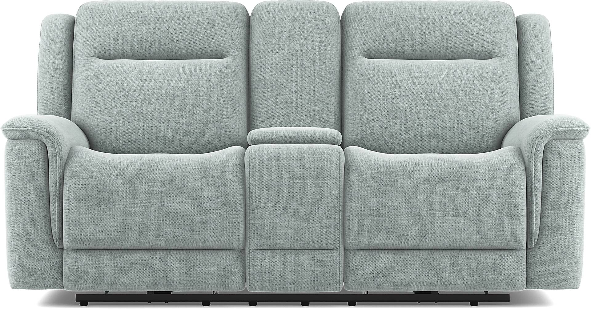 dual power console loveseat