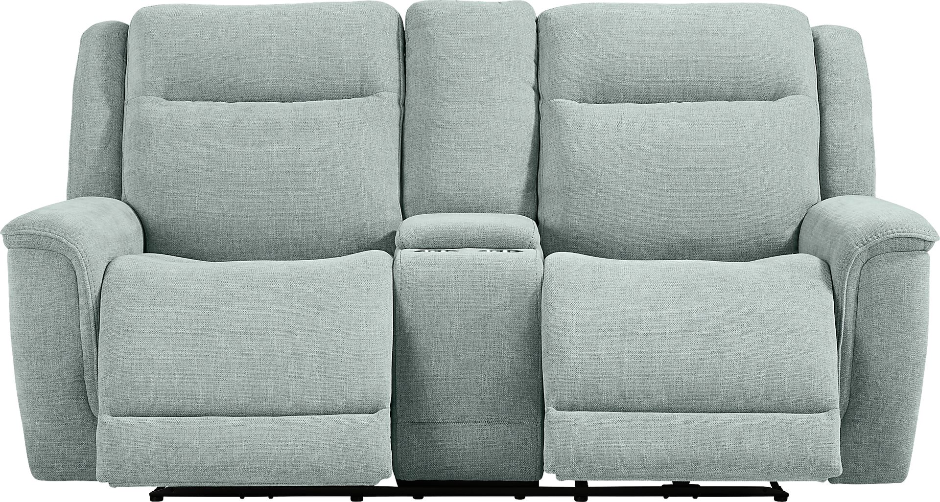 Meadow Park Seafoam 3 Pc Dual Power Reclining Living Room - Image 8