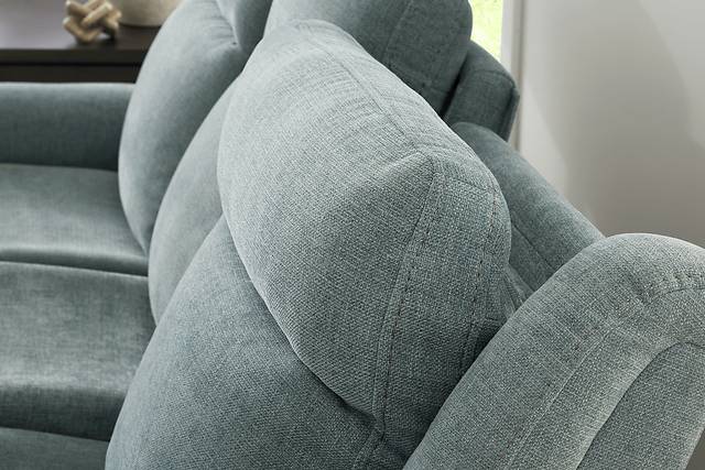 Meadow Park Seafoam 7 Pc Living Room with Dual Power Reclining Sofa - Thumbnail - Image 10