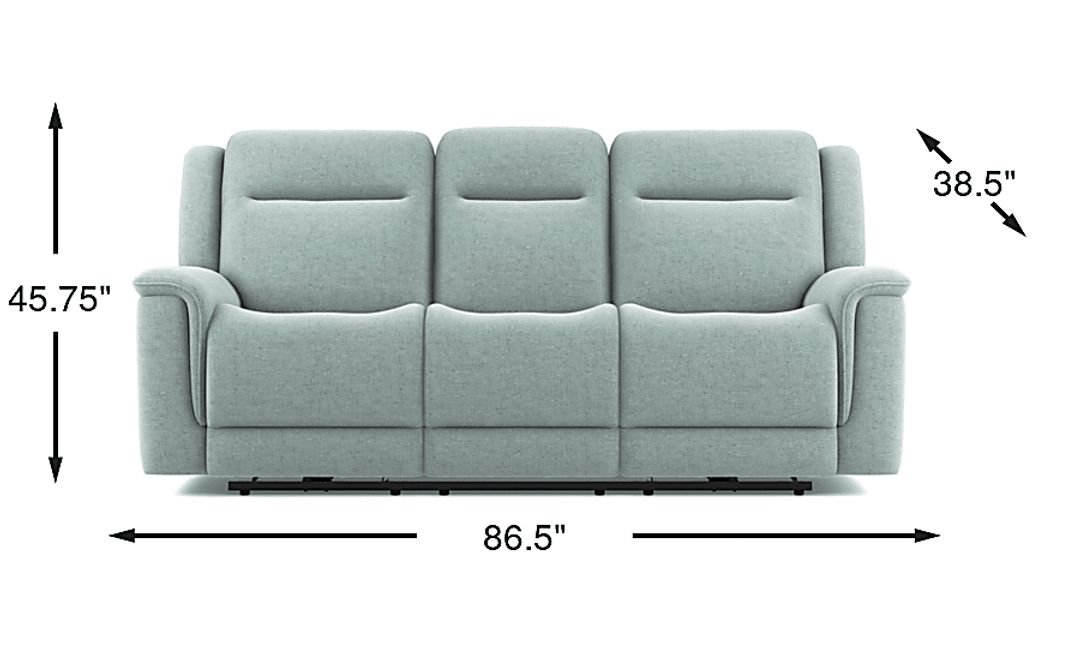 Meadow Park Dual Power Reclining Sofa