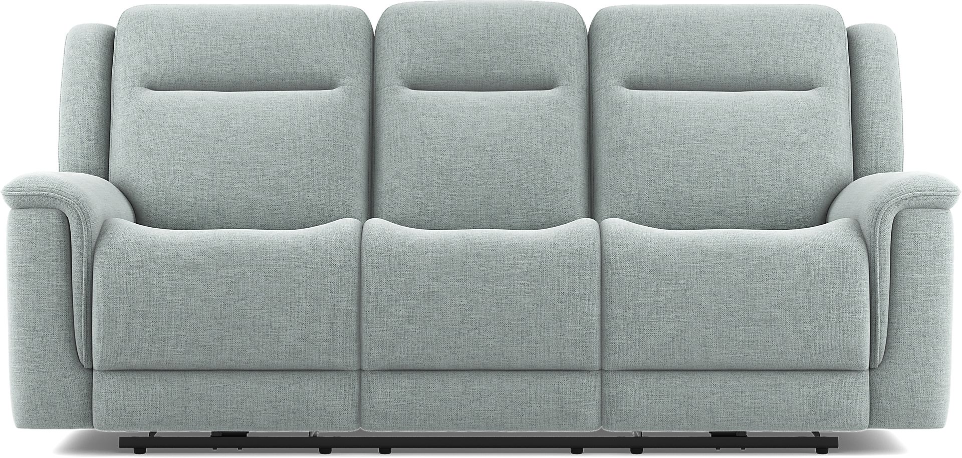 Meadow Park Seafoam 2 Pc Living Room with Dual Power Reclining Sofa - Image 2