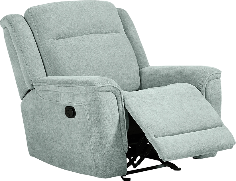 Meadow Park Seafoam Glider Recliner