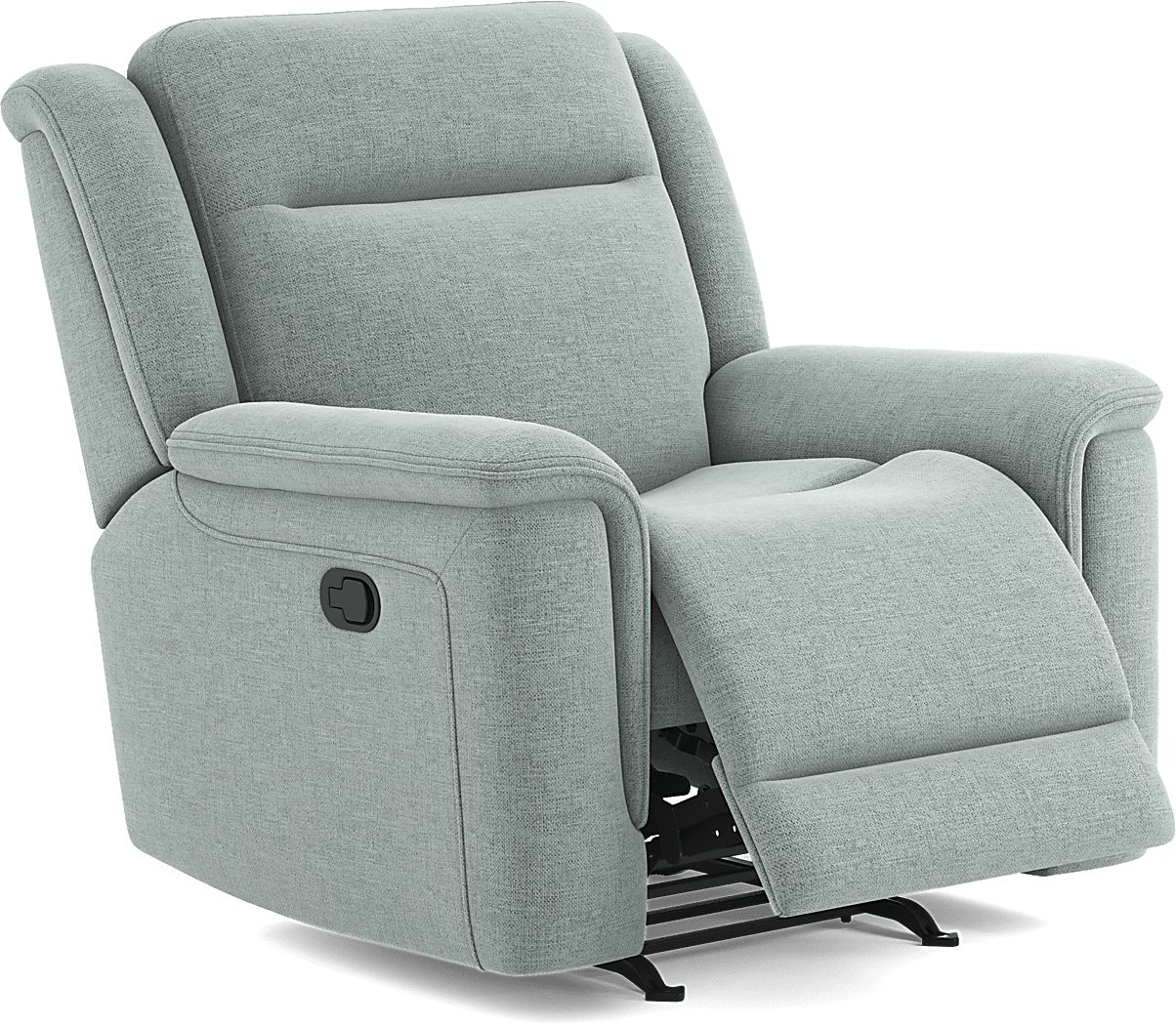 Meadow Park Seafoam Glider Recliner