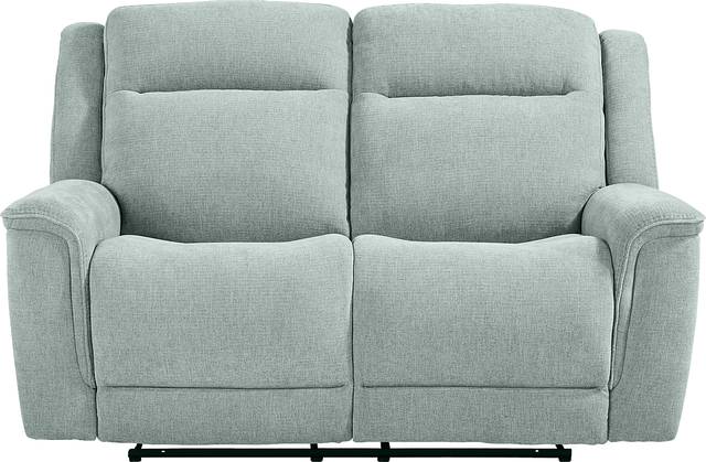 Meadow Park Seafoam 6 Pc Reclining Living Room - Thumbnail - Image 6