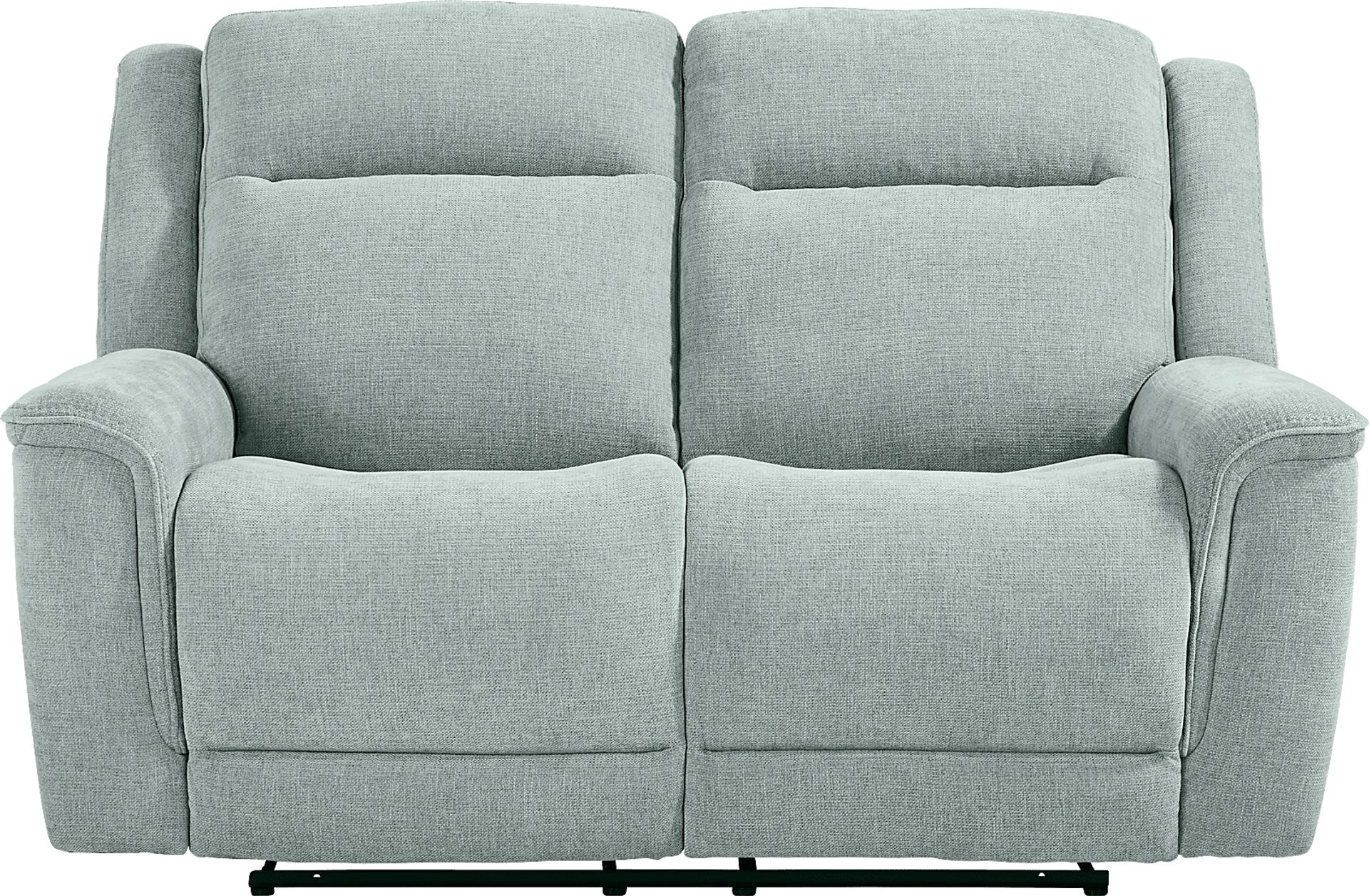 Meadow Park Seafoam 6 Pc Reclining Living Room - Image 6
