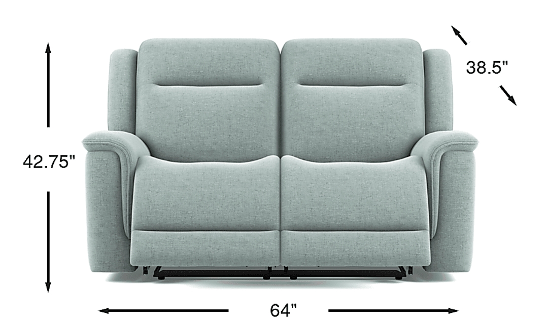 Meadow Park Non-Power Reclining Loveseat