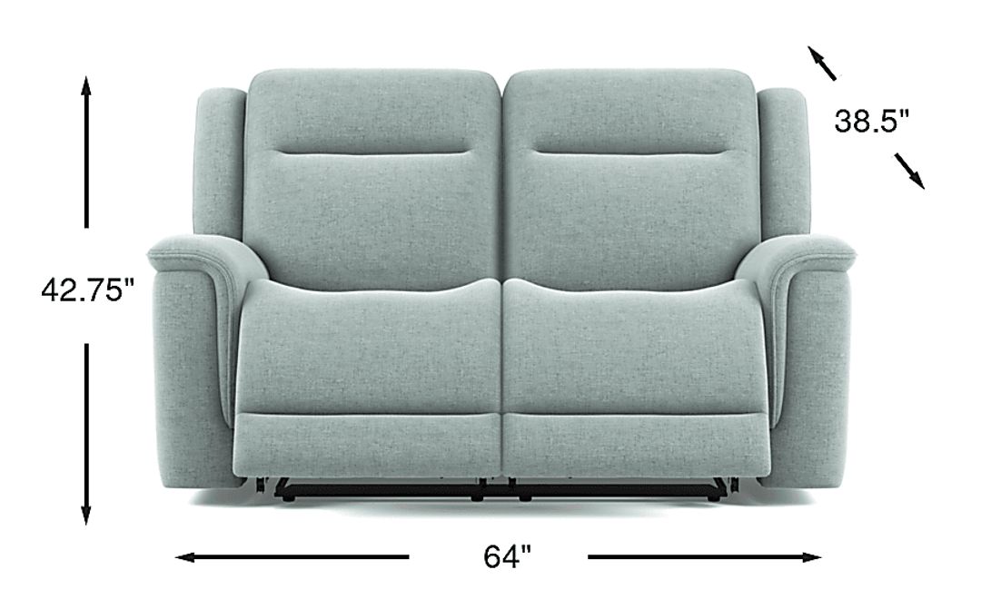 Meadow Park Non-Power Reclining Loveseat