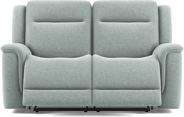 Meadow Park Seafoam Reclining Loveseat