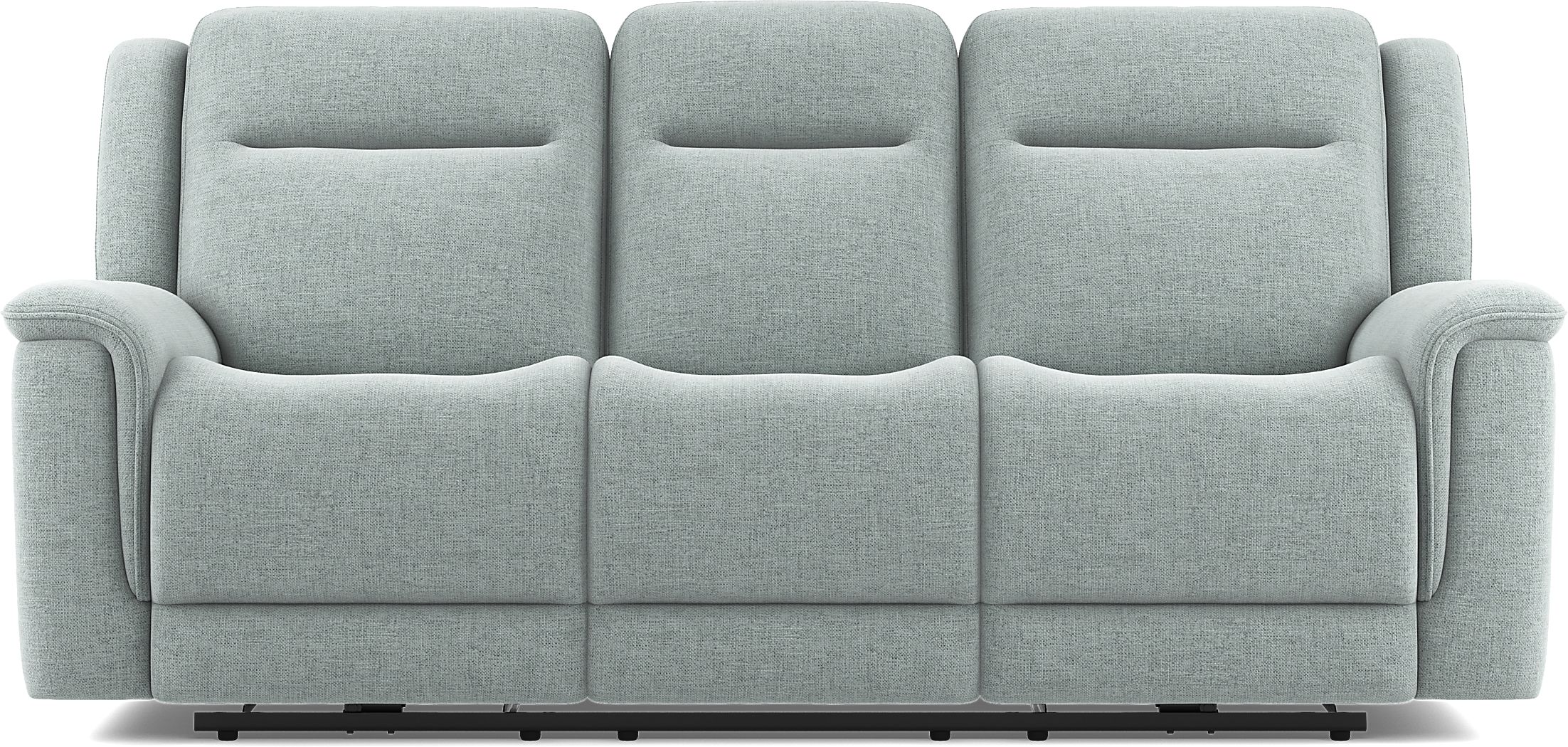Meadow Park Seafoam Reclining Sofa